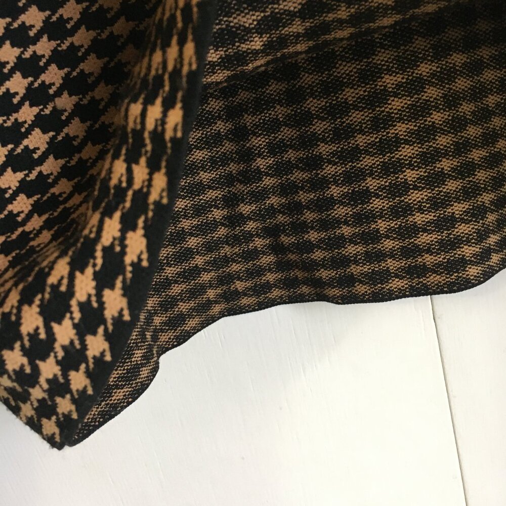 ONLY Zandra 2019 Pullover Houndstooth Knit Sweater With Preppy Stripes Size S - Picture 10 of 16